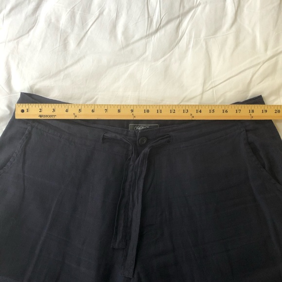 SAKS FIFTH AVENUE Linen Relaxed Fit Summer Pants - Picture 6 of 8